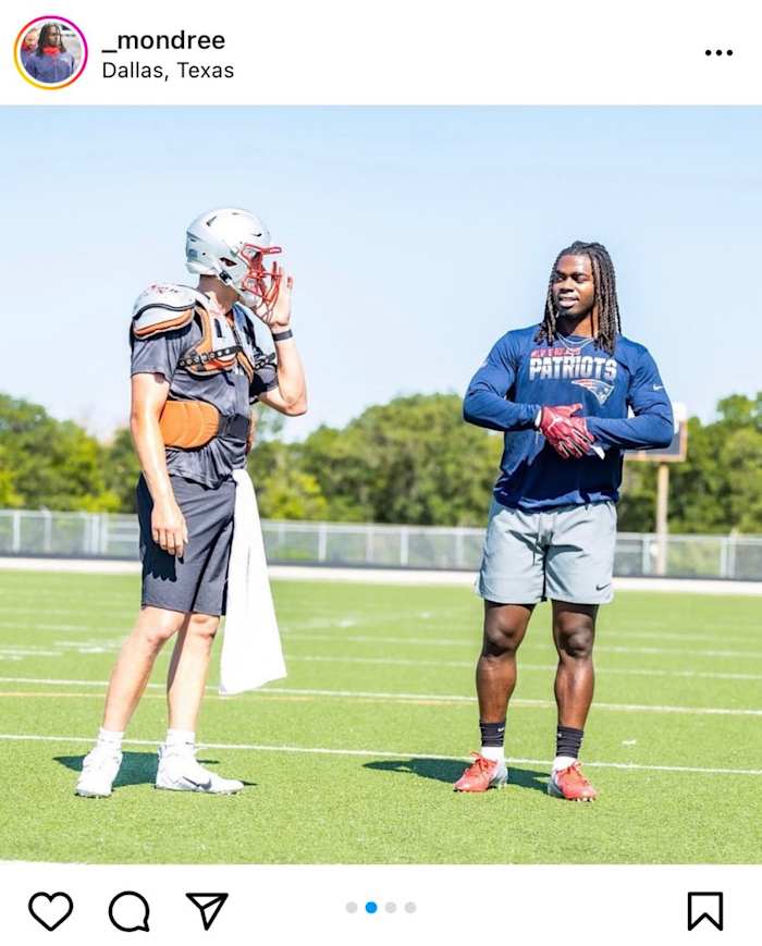 cred: Rhamondre Stevenson, Instagram